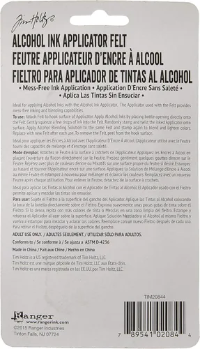 Vista 2 de Ranger TIM20844 Adirondack - Paquete de fieltro de repuesto con tinta de alcohol, color blanco