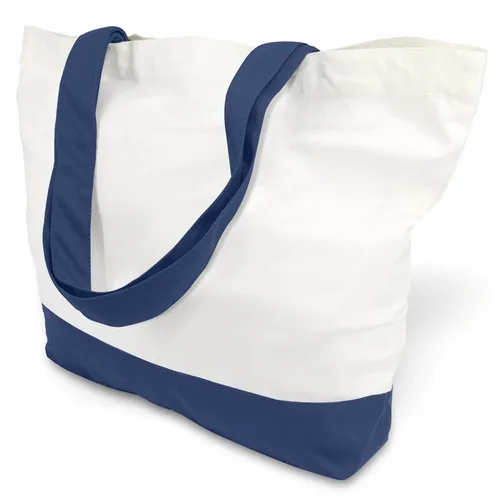 Vista 29 de TOPDesign - Paquete de 1 bolsa de lona de algodón, superfuerte, 12 onzas, bolsa para compras reutilizable, de tela, diseño moderno, en dos tonos