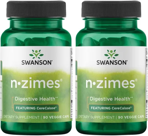 Vista 3 de Swanson Full Spectrum N-Zimes 90 cápsulas vegetales de enzima