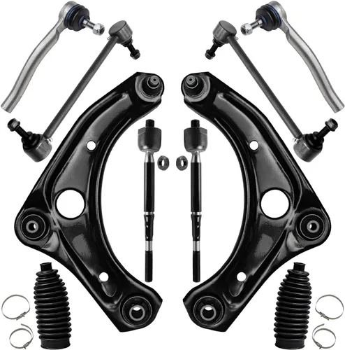 Vista 168 de Detroit Axle - Kit de suspensión frontal de 10 piezas para Dodge Avenger 2008-2014, Chrysler Sebring 2007-2010, 2 brazos de control inferiores, 2