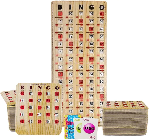 Vista 11 de MR CHIPS Tarjetas de bingo a prueba de atascos con ventanas deslizantes, 25 tarjetas de obturador reutilizables, 75 tarjetas de llamadas, 1 tablero