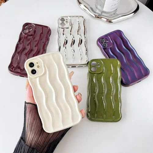 Vista 3 de Caseative Funda para iPhone 11, azul