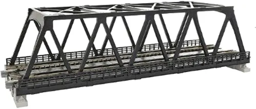 Kato USA Inc. N KAT20438 N 9.764 in 9-3/4 puente de doble pista negro KAT20438 N Track