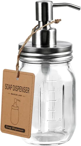 Vista 14 de Amolliar Dispensadores de jabón líquido Mason Jar