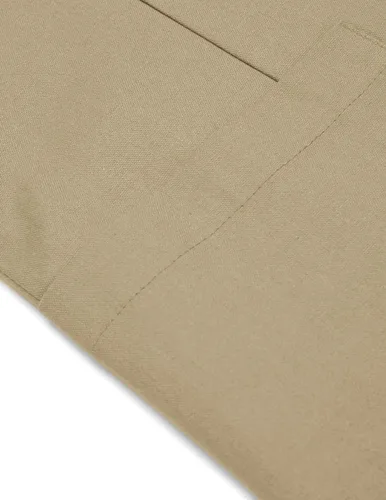 Vista 5 de Coofandy Abrigo deportivo casual para hombre ajuste regular ligero chaqueta de lino con un botón