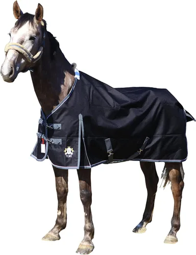 T TEKE Mantas de participación de caballos Deluxe, 1200D impermeables y transpirables para el cuidado de caballos con relleno de 200 gramos para