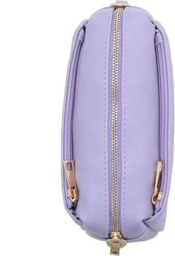 Vista 4 de FashionPuzzle Triple Zip Small Crossbody Bag