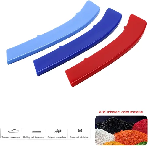 Vista 2 de Insertos de Parrilla Automotriz para BMW Serie 3 E92 E93 320i 325i 330i 335i 2006-2009 (Solo Compatible con 14 Vigas), Accesorios de Parrilla Frontal