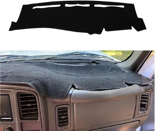 Vista 10 de KEDAKEJI Cubierta Negra para Tablero Alfombrilla Compatible con 2002-2005 Dodge Ram 1500, 2003-2005 2500/3500 (Ram 02-05)