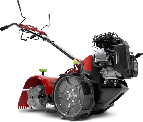 Earthquake 37037 Pioneer Motocultor de púas traseras de doble dirección, Rojo/Negro