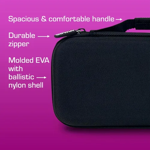 Vista 4 de ANALOG CASES Keychron K2 Mechanical Keyboard Case, fits Razer BlackWidow V3 Mini Gaming Keyboard - Custom-Fitted Compact PULSE Hard Case for Travel