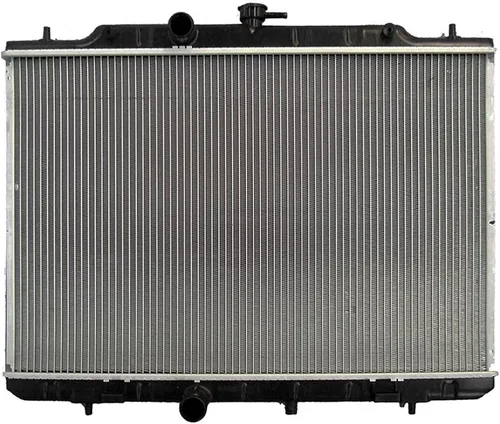 Vista 79 de SCITOO Conjunto de radiador de aluminio refrigerante del motor para 1986-1994 para Nissan D21 2.4L 3.0L 1987 para Nissan para Pathfinder 2.4L