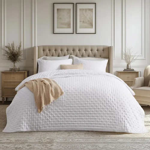 Vista 34 de Bedsure Edredón individual – Ropa de cama ultrasuave individual XL para decoración de dormitorio, edredón ligero para todas las estaciones, colcha